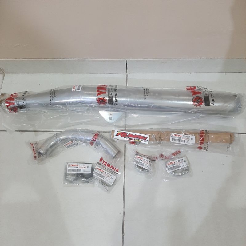 KNALPOT 1 SET RX KING ORIGINAL