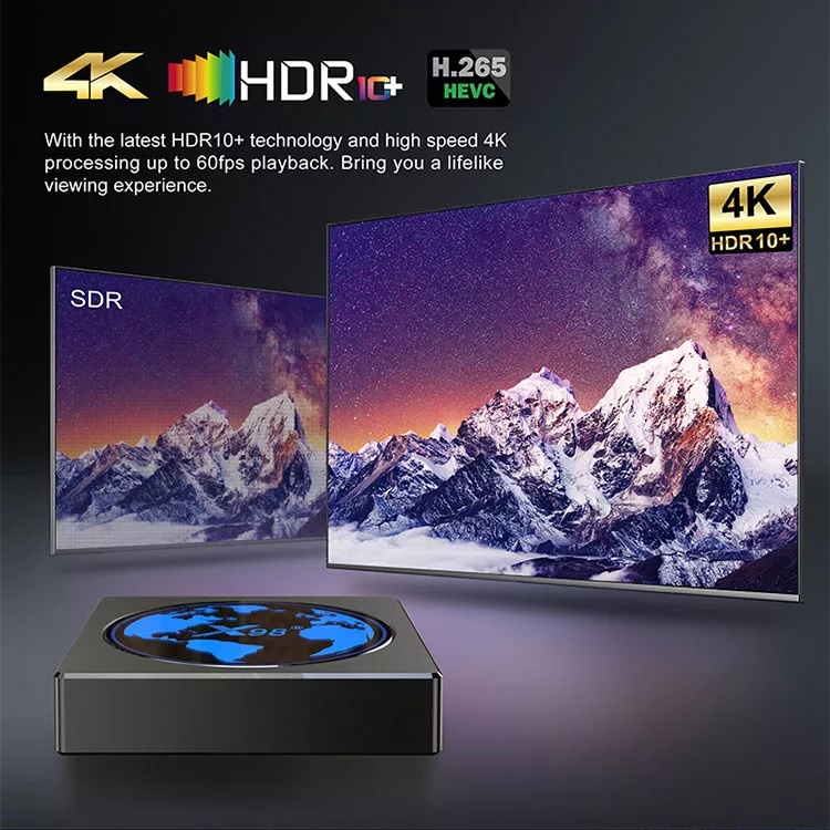 X98 MINI - Android OS Smart TV Box 4K UHD
