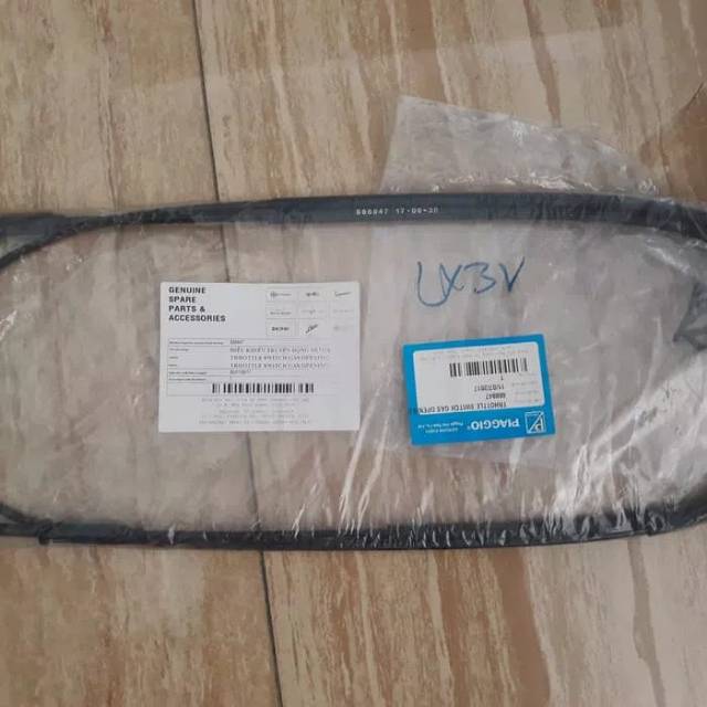 Sparepart vespa kabel gas lx 150 3v original