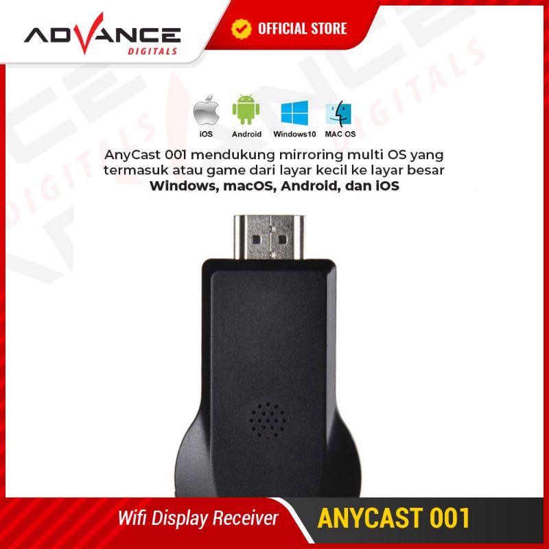 ANYCAST ADVANCE TIPE 001 - Hitam