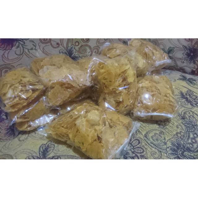 Samiler/opak/kecimpring mini siap goreng termurah 250gr