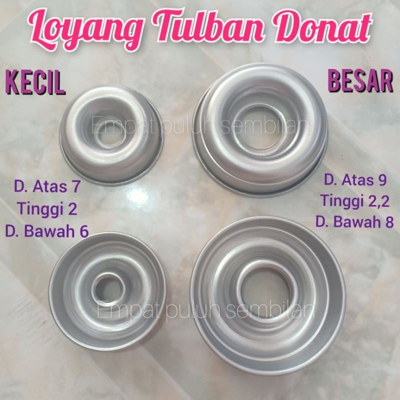 cetakan brownies donat 1 lusin / cetakan brownat / loyang donat cair / cetakan brownies lubang