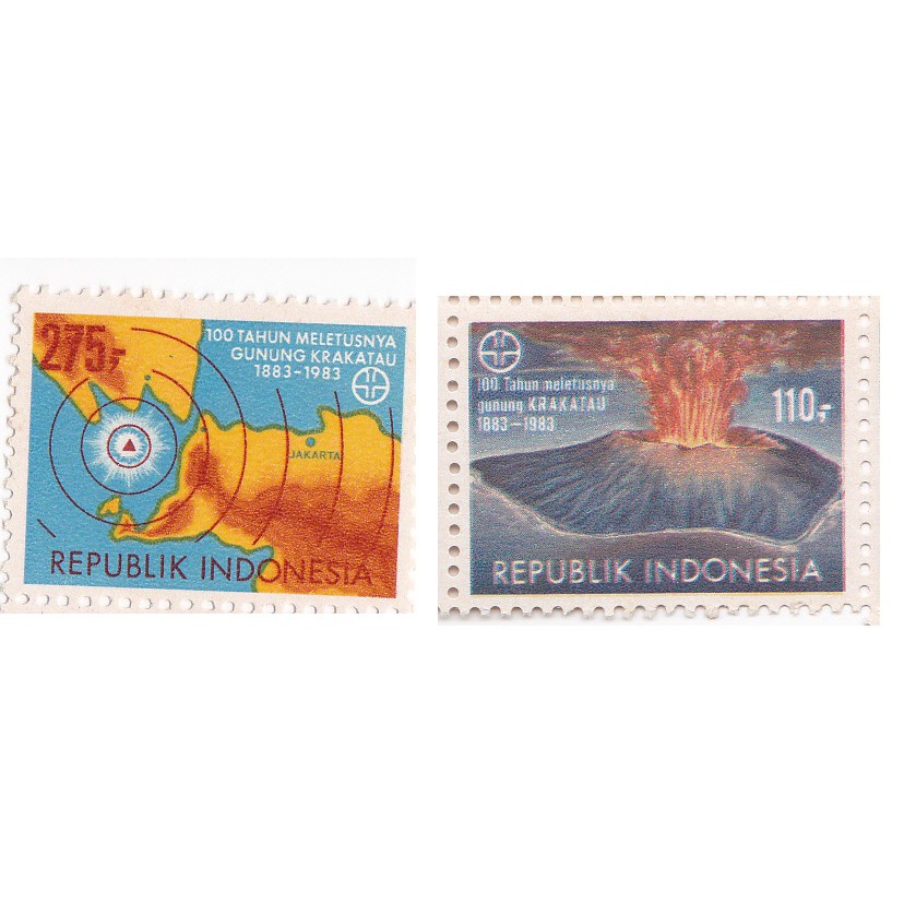 

Perangko 100 Tahun Meletusnya Gunung Krakatau (1983)