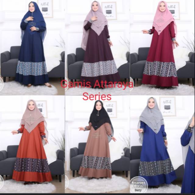 Attaraya Series Gamis Ibu // Sarimbit Attaraya Series Fania Hijab