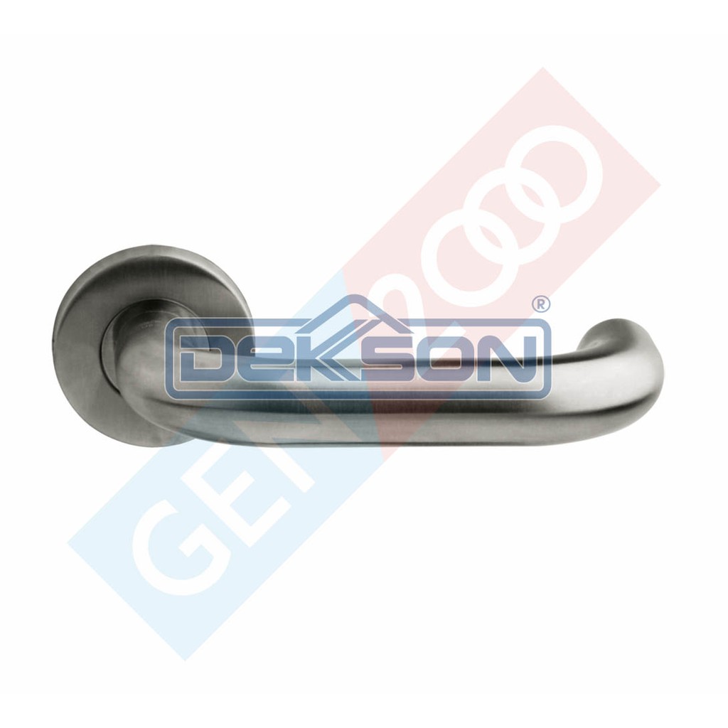 Door Lever Handle  Stainless Pintu  Dekson LHTR 0016 22 Mm 