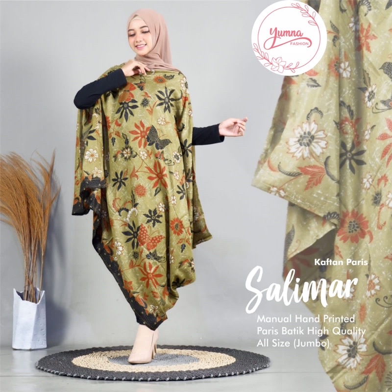 Kaftan Batik bahan paris • Kaftan motif batik solo super jumbo XXl • Kaftan batik solo
