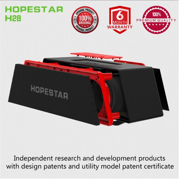 Speaker Bluetooth Premium HOPESTAR H28 Original Portable Wireless Kualitas Suara Super Jernih