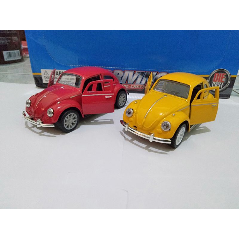 Mainan Anak Diecast Mobil VW Kodok Miniatur VW