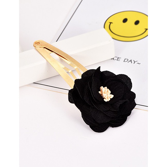 LRC Jepit Rambut Fashion Alloy Mesh Flower Hair Clip F4091X