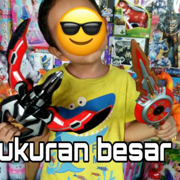 KWTR ALAT BERUBAH ULTRAMAN GEED ORB MAINAN ANAK PEDANG CAKAR TRISULA ULTRAMAN GEED Awas KW
