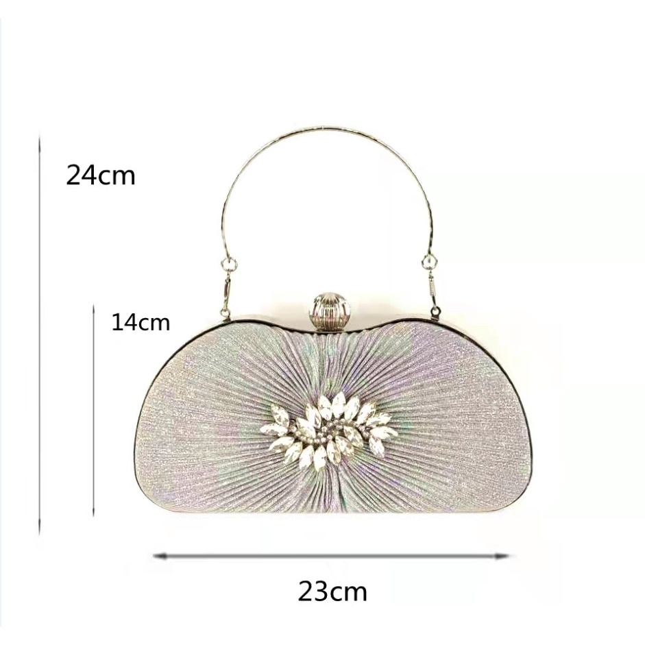 201689 Tas Pesta Wanita Kondangan Cewek Mewah Elegan 1 KG MUAT 2 BQ3512 CR7643 JT00136 GT1916 LT2027