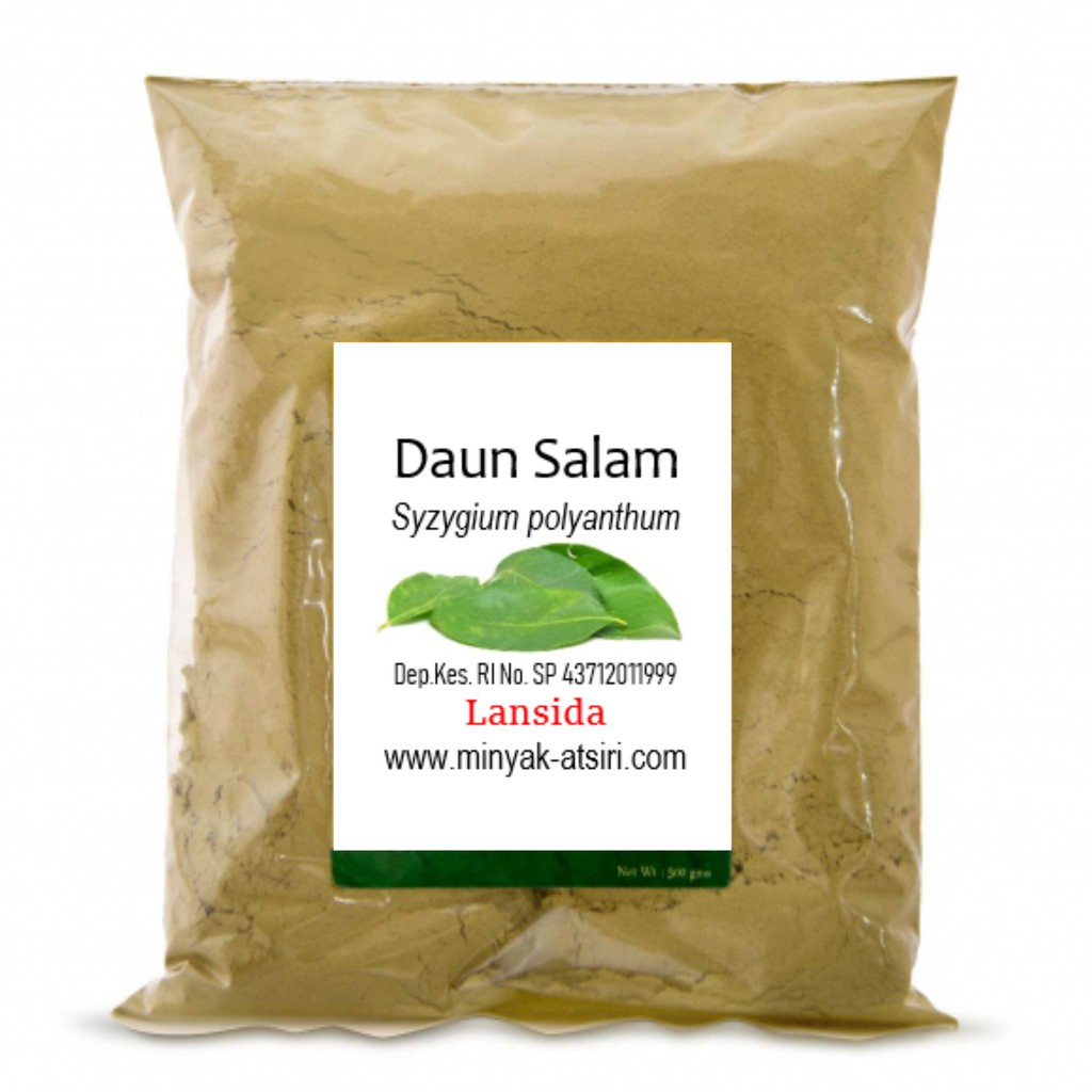 Bubuk Daun Salam 500 g Simplisia Serbuk Bay Leaf Herbal