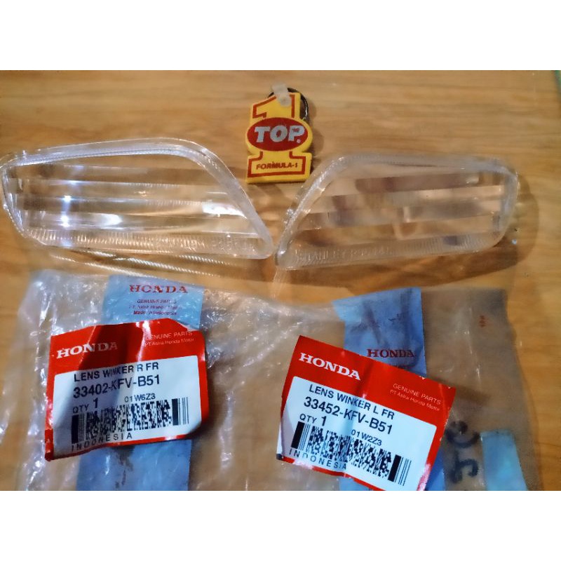 Kaca Mika sein Retting lampu sein Legenda 2 Asli Honda Astrea Legenda 2 Original 33452-KFV-B51 dan 3