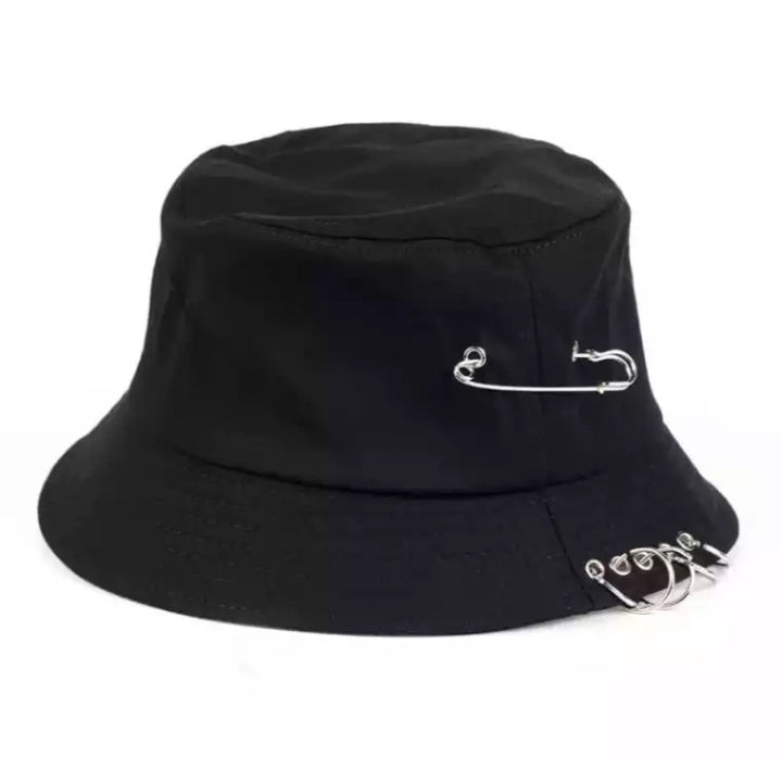 Topi Bucket Hats Ring Cincin Unisex