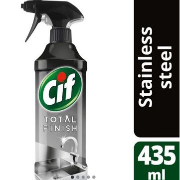 CIF Total Finish Stainless Steel Spray Pembersih Spesialis 435ml