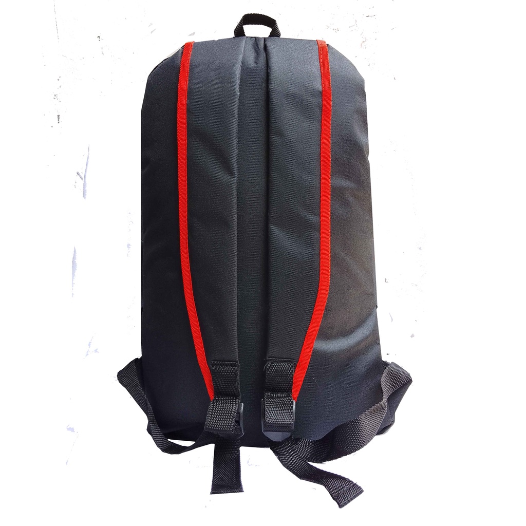 Tas Ransel hitam Pria &amp; Wanita Tas Ransel Sekolah Backpack Polos Backpack sekolah Tas anak sekolah Ransel mini / tas ransel terbaru