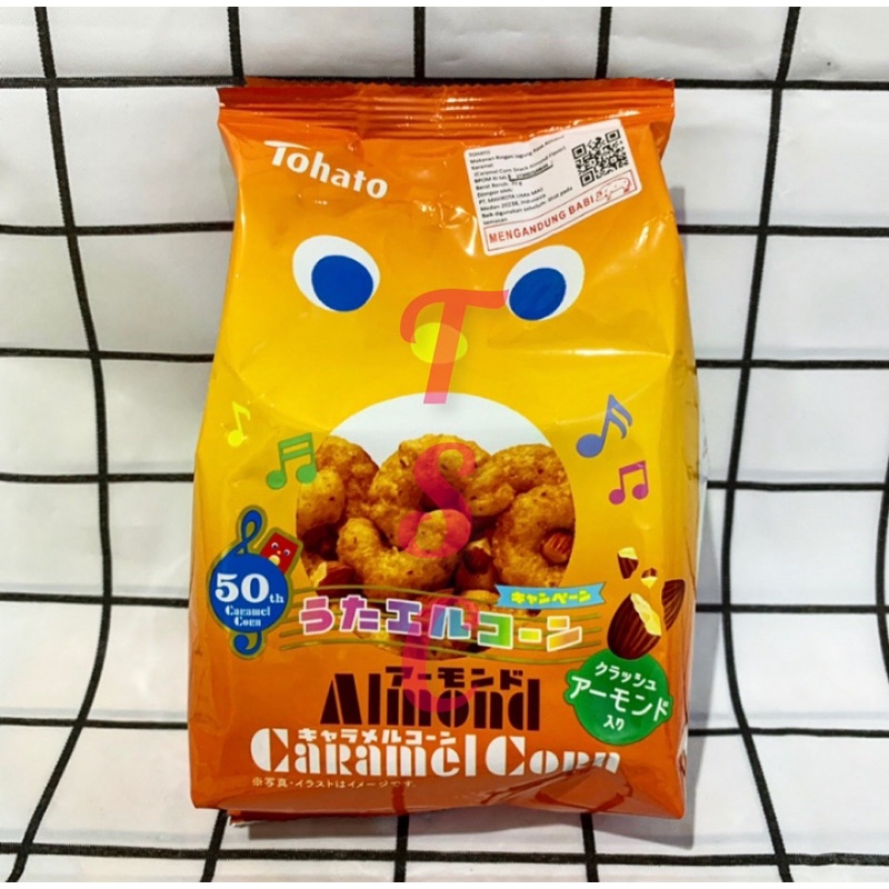 

Tohato Almond Caramel Corn 70gr Tohato Caramel Almond Tohato Corn Caramel Almond