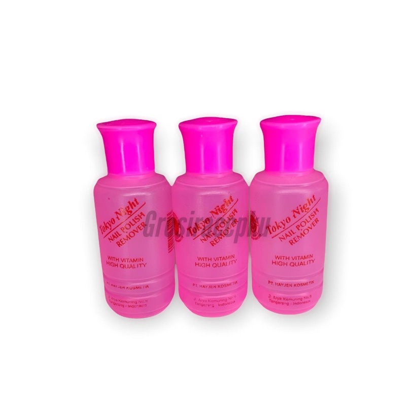 Nail Polish Remover Tokyo Night 40ml 76ml Pembersih kutek cat kuku murah meriah