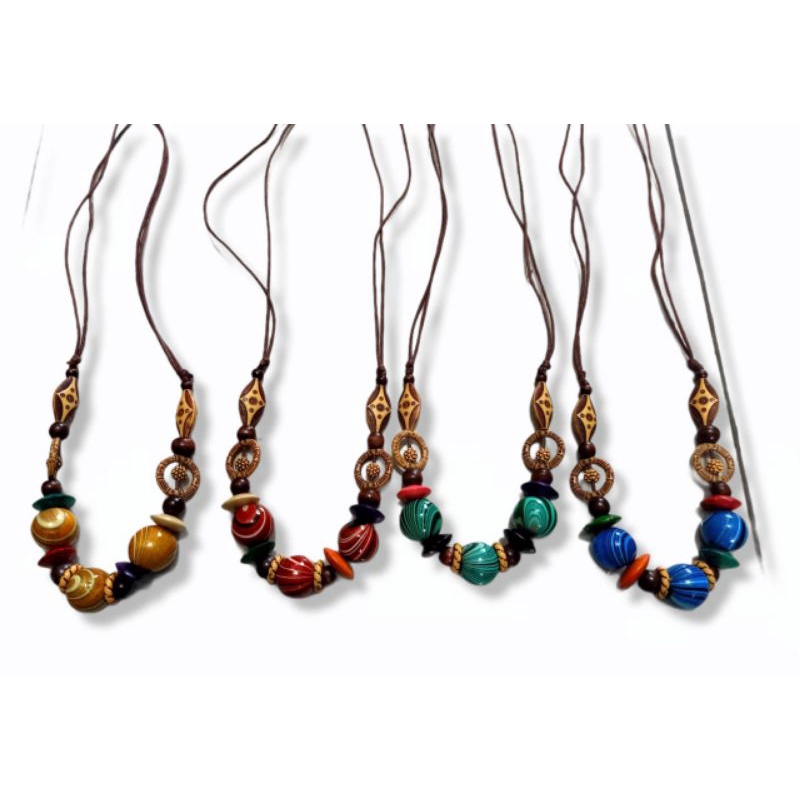 KALUNG ETNIK KALUNG WANITA KALUNG KAYU KALUNG UNIK