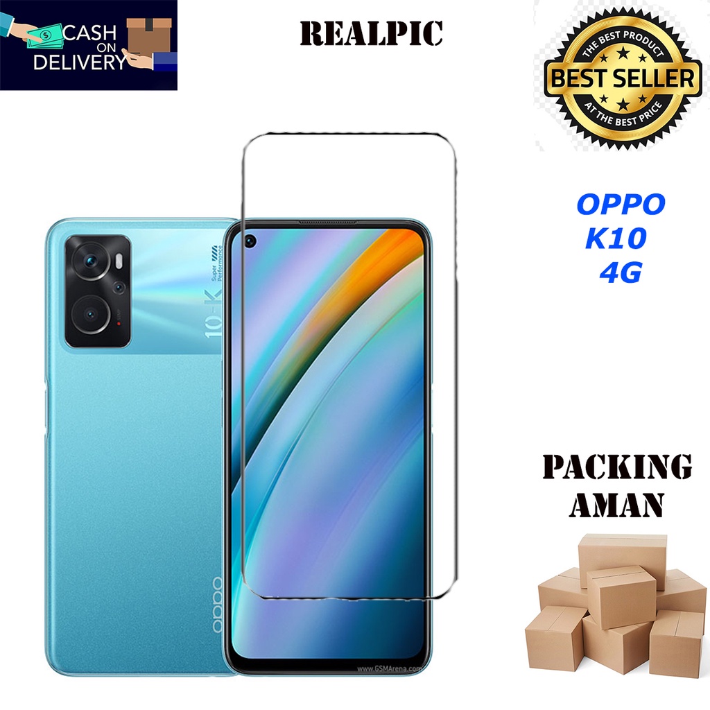 Tempered Glass Oppo K10 Screen Protector Anti Gores