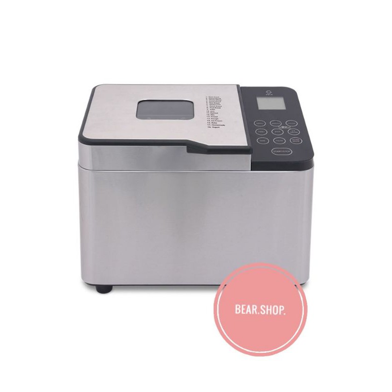 Kels 1 Kg Monty Mesin Pembuat Roti - Silver
