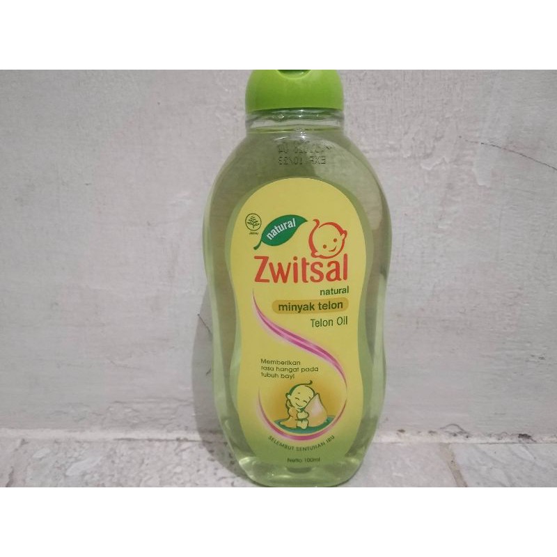 Zwitsal Minyak Telon Natural Baby 60ml, 100ml, plus 100ml