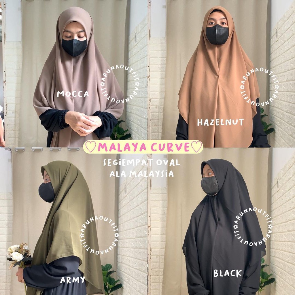 MALAYA CURVE BY HIJABYLO