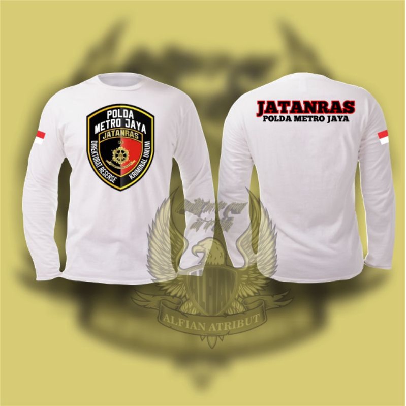 terbaru kaos jatanras lengan panjang,kaos jatanras polda metro jaya terbaru