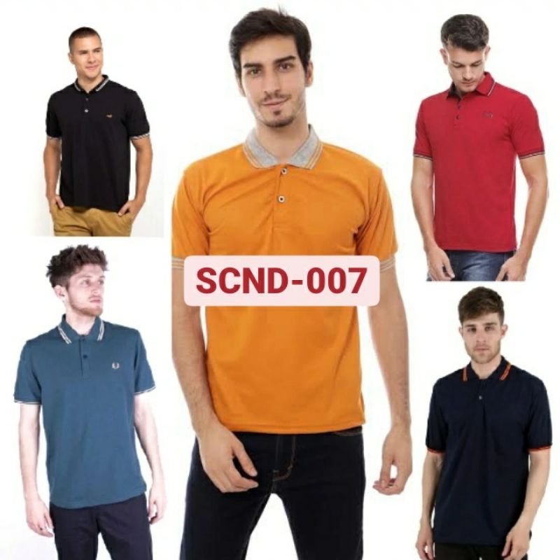 KAOS POLO UNIQLO PRIA DEWASA/REMAJA (SCND007)