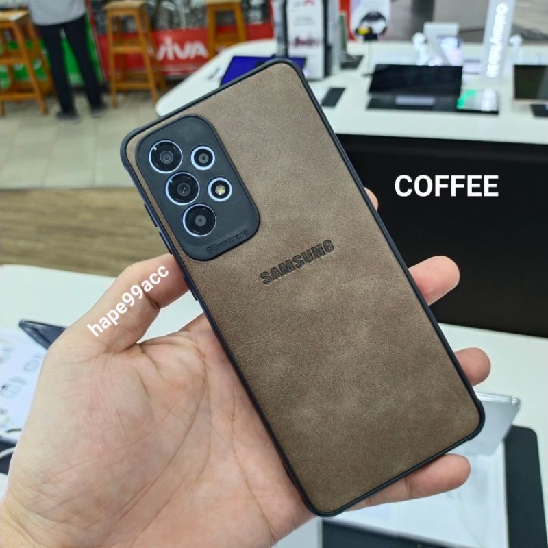 Samsung A23 4G A23 5G  A33 5G A53 5G A73 5G soft case leather kulit cover slim