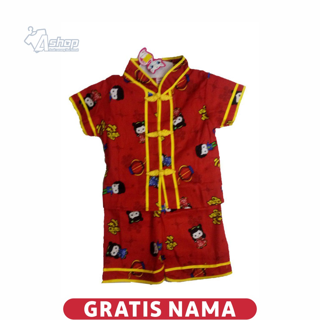 Baju Anak Cina Setelan Anak Tionghoa Baju Cina laki laki