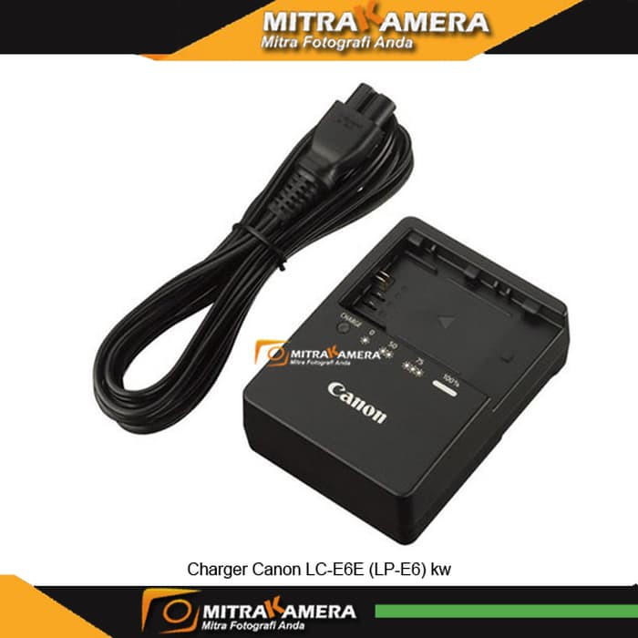 [NEW] CHARGER CANON LC E6E LP E6 NON ORIGINAL