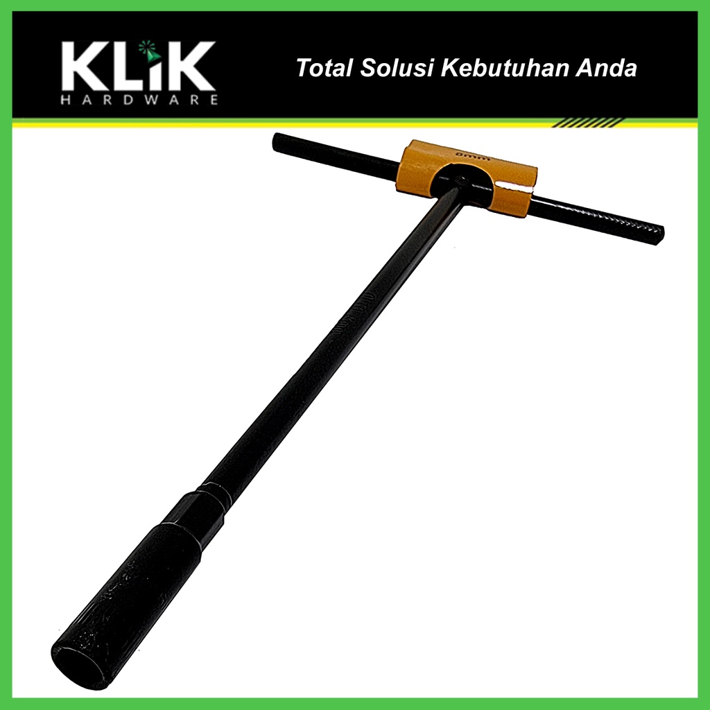 OLiQ Kunci Shock Sock Sok T - Kunci T Pilih Ukuran 8 10 12 14 17 mm