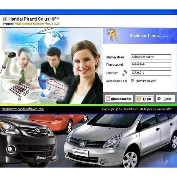 Software MKS rental Mobil V5 & V102 Lengkap Termurah Paling Murah