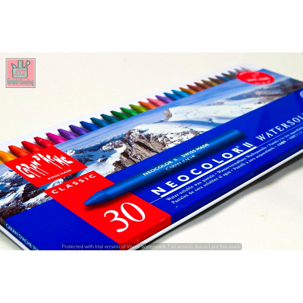 

Crayon Carandache NeoColor II 30 Warna WaterSoluble - SHAGB