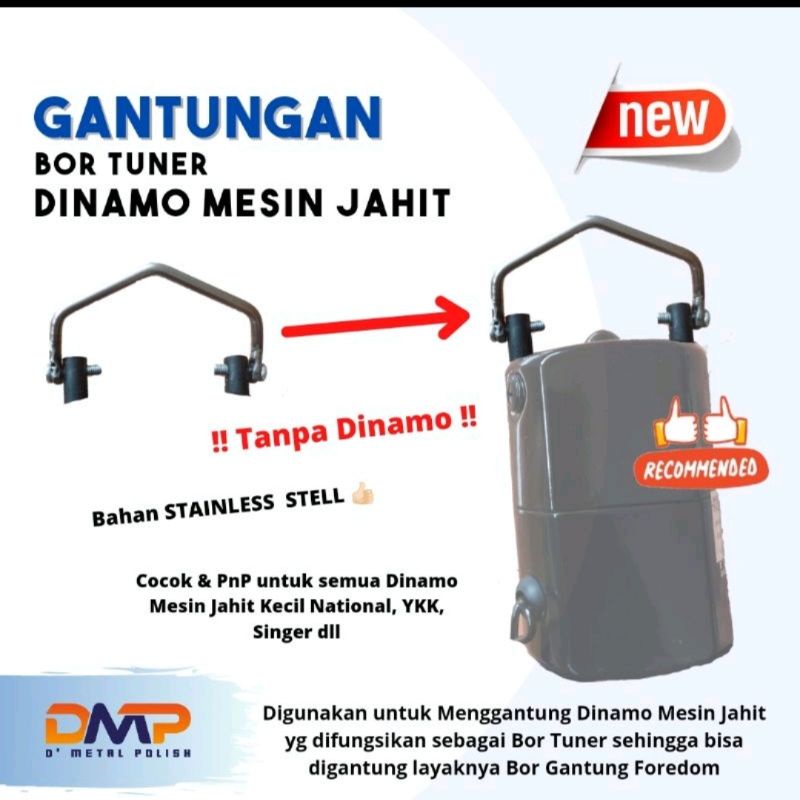 Gantungan Bor Tuner Bor Cun Dinamo Mesin Jahit