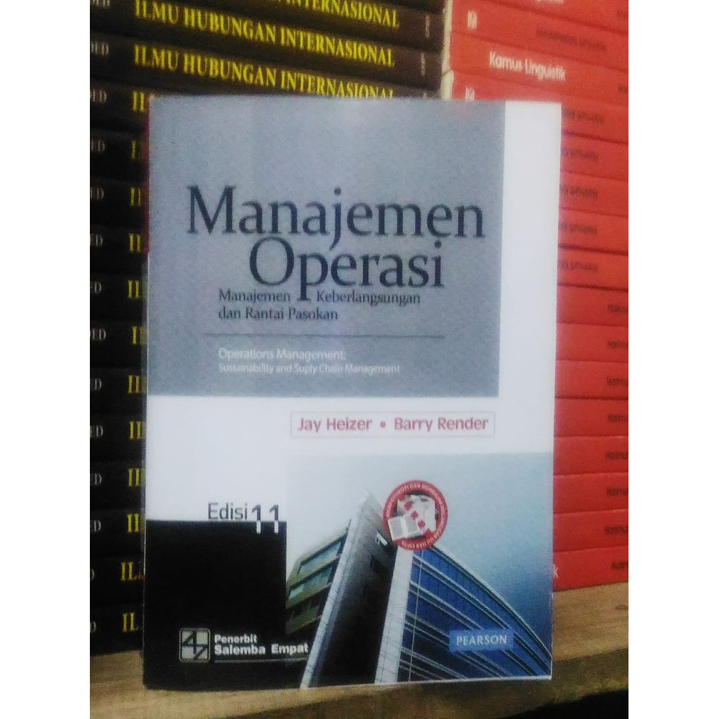 Buku Manajemen Operasi Jay Heizer Dan Barry Render Edisi ...