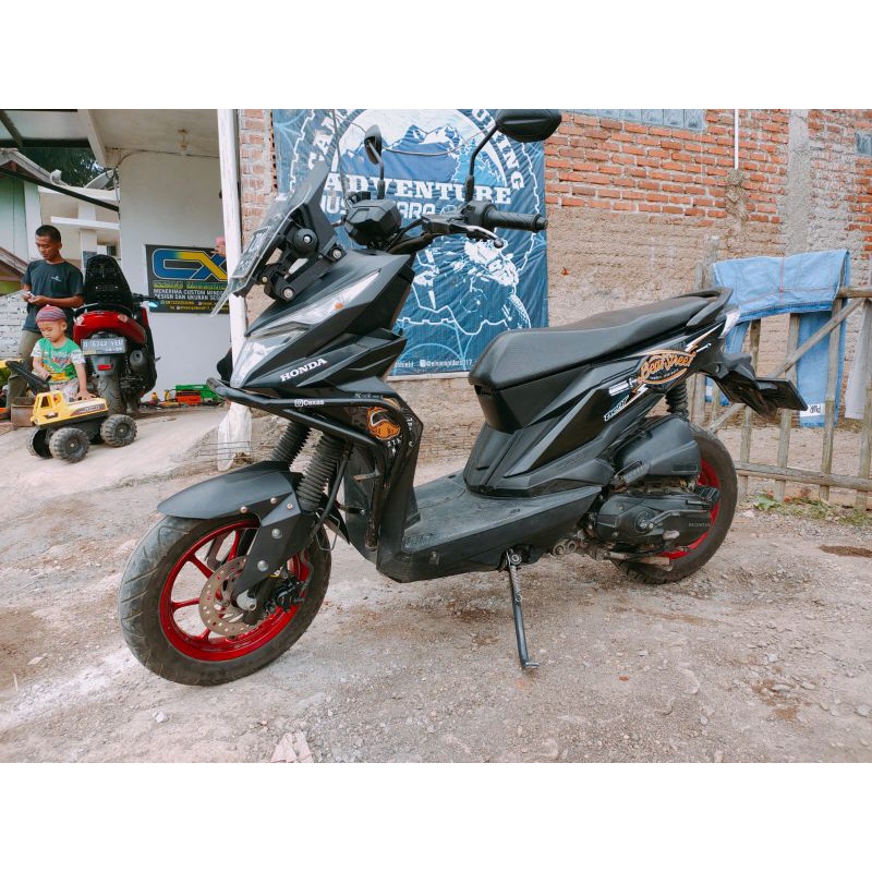 Jual Tubular Crashbar Custom Motor Beat Street Beat Fi Shopee Indonesia