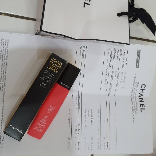 Preloved chanel rouge allure liquid powder