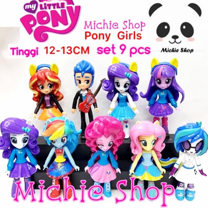 Figure Equestria Girls / Pony Girls 9pcs