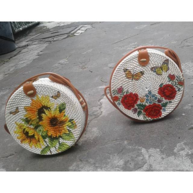 

tas rotan sumpe lukis