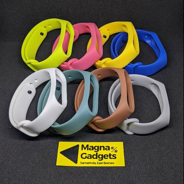 Strap Silikon Xiaomi Mi Band 6 5 4 3 Gelang Jam Tangan Mi Band 3 4 5 6 Multicolor