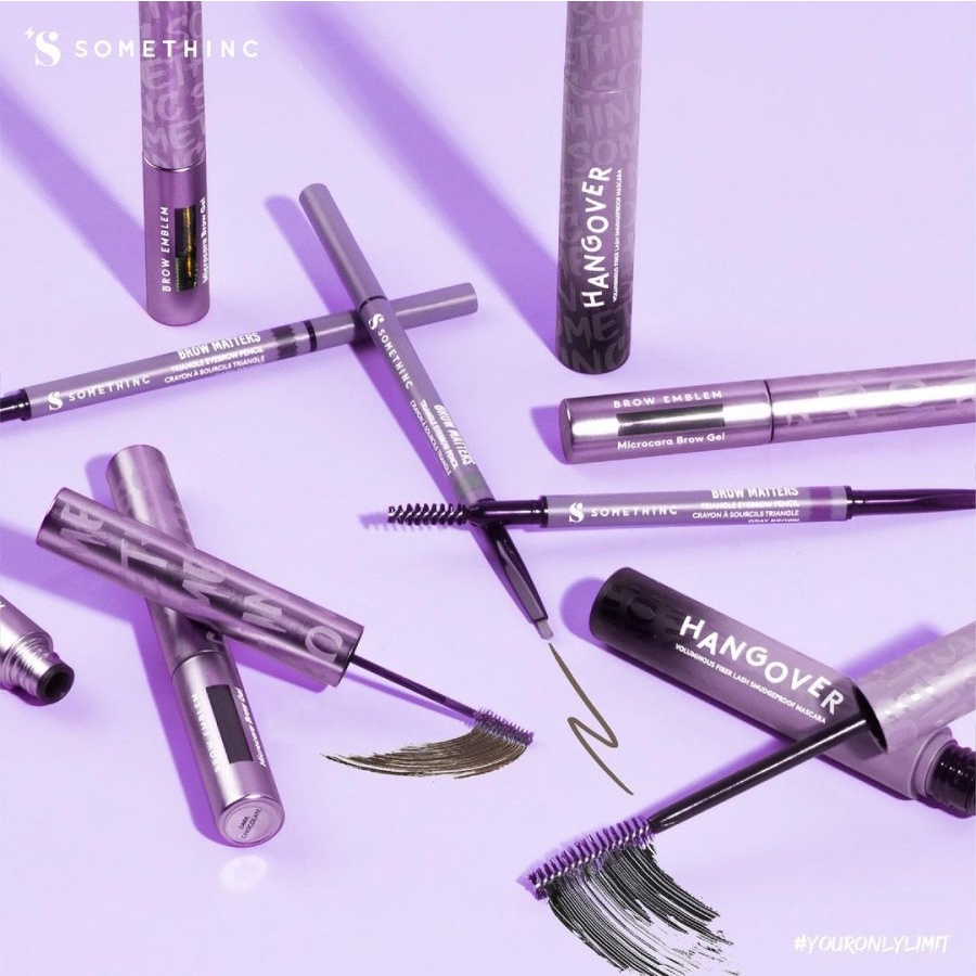 ★ BB ★ SOMETHINC HANGOVER Voluminous Fiber Lash Smudgeproof Mascara - Waterproof Mascara Tahan Lama