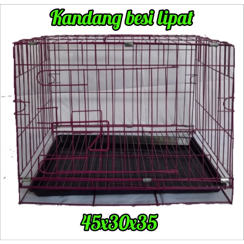 Kandang kucing kelinci 47x30x30