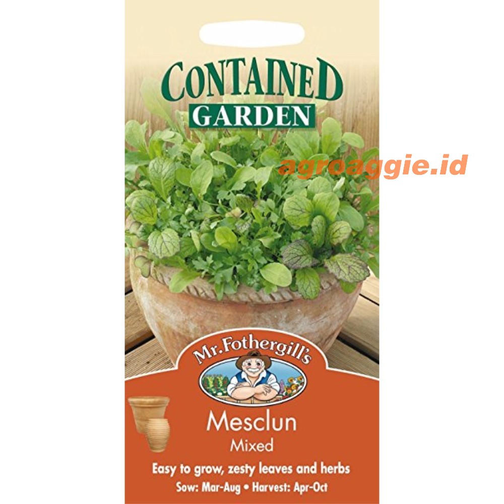 Benih MIXED MESCLUN Mr. Fothergill's