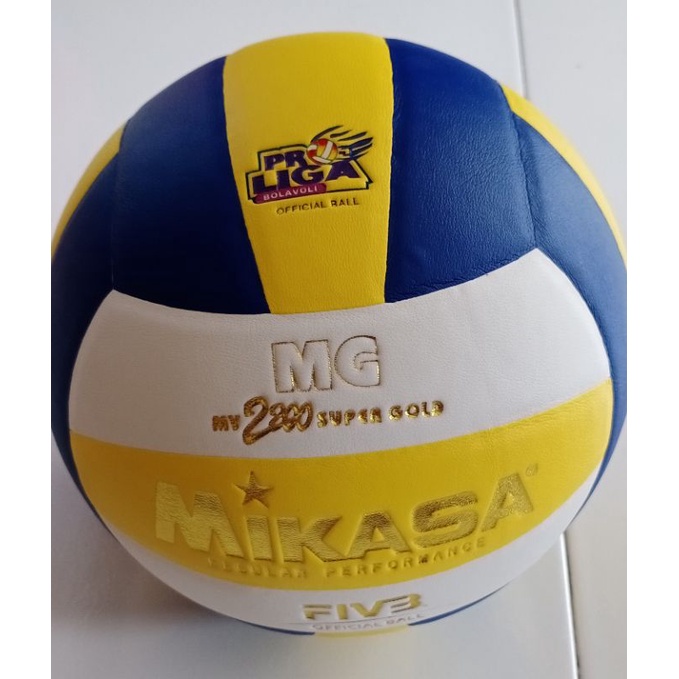 promo ) bola voli mikasa mv2200 supergold / bola voli mikasa / bola voli