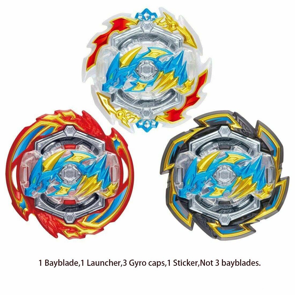 Beyblade New Burst Battle B133 Gyroscope Kids Attack 3grro Caps Mainan Hadiah Atasan