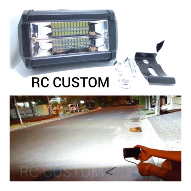 lampu tembak sorot led bar cree cwl 24 mata 12v 6000k super terang