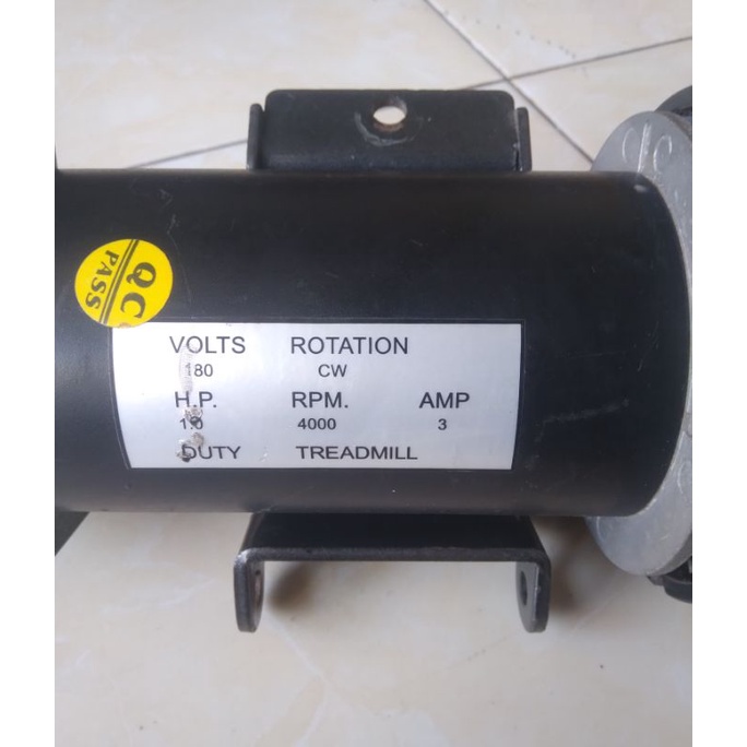 Dc Motor Treadmill 180V 1.0Hp 4000Rpm 3AMP