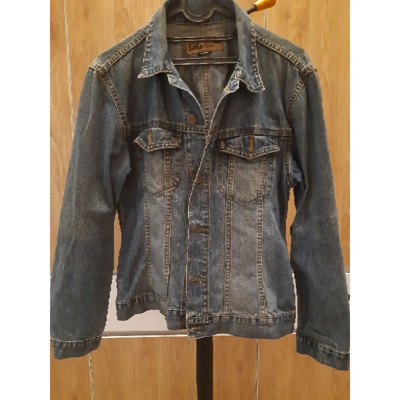 (PRELOVED) Jaket Jeans Lois